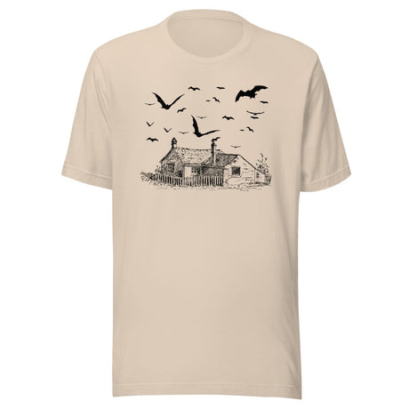 Haunted Cabin With Bats Shirt