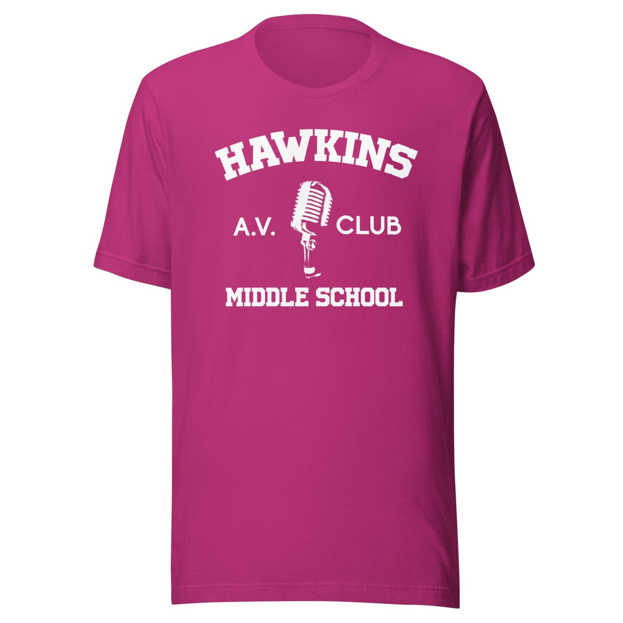 Hawkins Middle AV Club Shirt