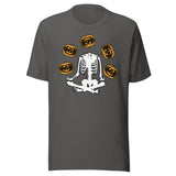 Headless Skeleton Juggling Pumpkins Shirt