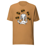 Headless Skeleton Juggling Pumpkins Shirt