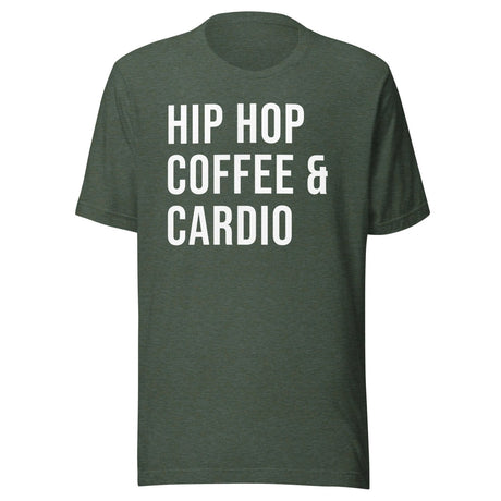Hip Hop Coffee and Cardio Gym Shirt