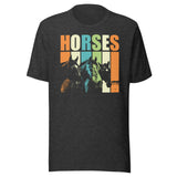 Horses 70s Retro Shirt