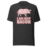 I am Not Bacon Pig Shirt