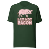 I am Not Bacon Pig Shirt