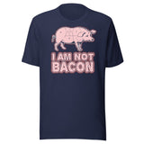 I am Not Bacon Pig Shirt