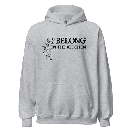 I Belong in The Kitchen Tradwife Hoodie