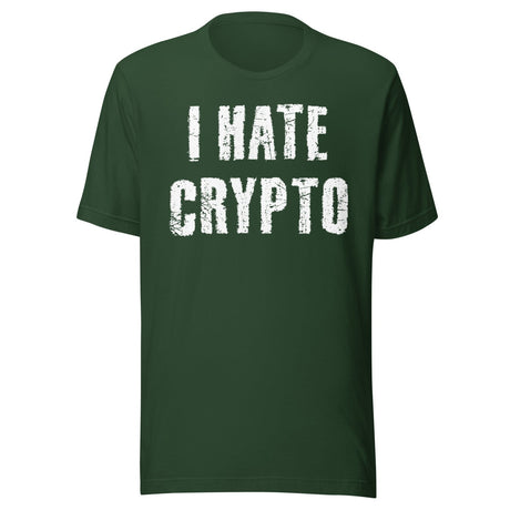 I Hate Crypto Shirt