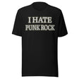 I Hate Punk Rock Shirt