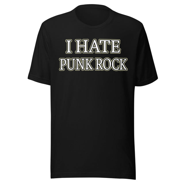 I Hate Punk Rock Shirt