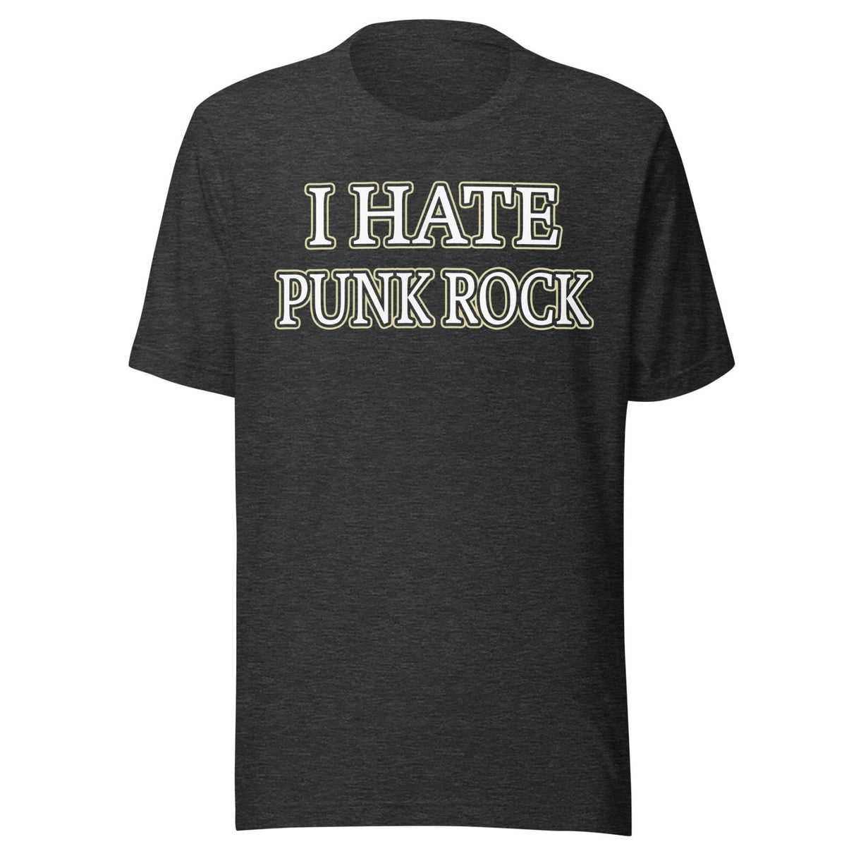 I Hate Punk Rock Shirt