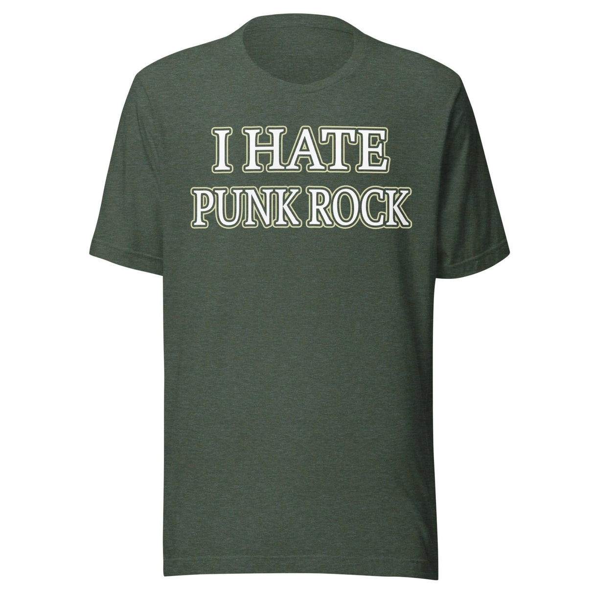 I Hate Punk Rock Shirt