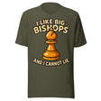 I Like Big Bishops And I Cannot Lie Chess Shirt