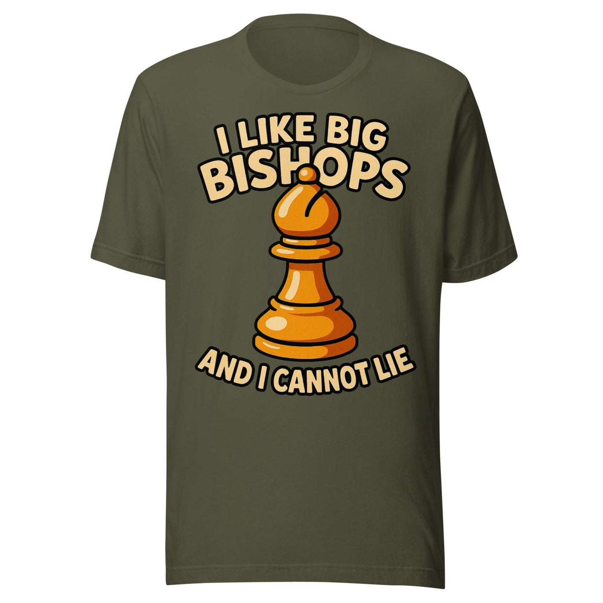 I Like Big Bishops And I Cannot Lie Chess Shirt