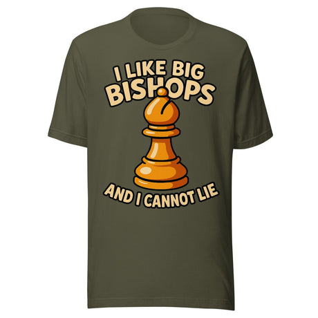 I Like Big Bishops And I Cannot Lie Chess Shirt