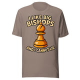 I Like Big Bishops And I Cannot Lie Chess Shirt