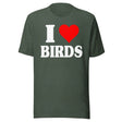 I Love Birds Shirt