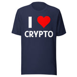 I Love Crypto Shirt