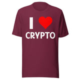 I Love Crypto Shirt