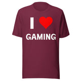 I Love Gaming Shirt