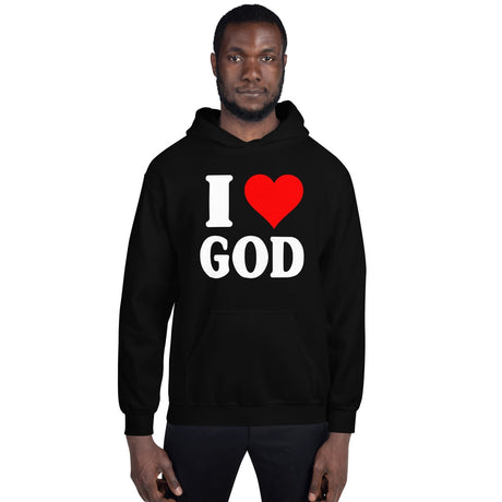 I Love God Hoodie