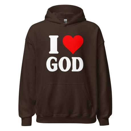 I Love God Hoodie