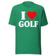 I Love Golf Shirt