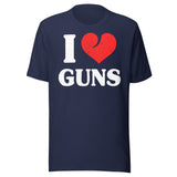 I Love Guns Shirt