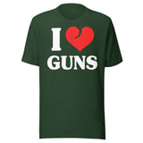 I Love Guns Shirt