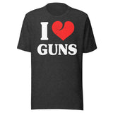 I Love Guns Shirt
