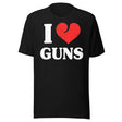 I Love Guns Shirt