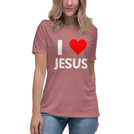 I Love Jesus Women's Shirt