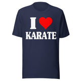I Love Karate Shirt