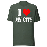 I Love My City Shirt