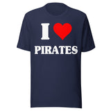 I Love Pirates Shirt