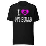 I Love Pit Bulls Shirt
