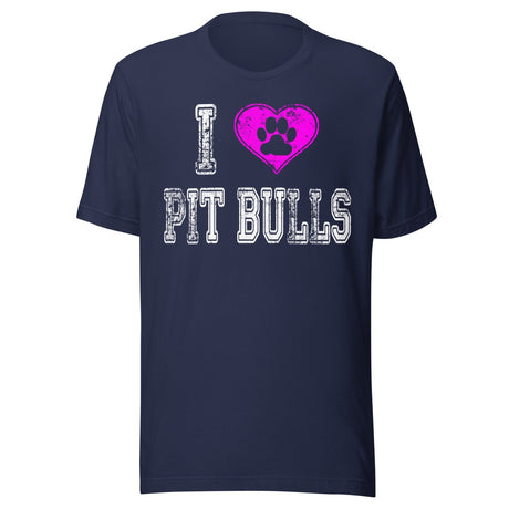 I Love Pit Bulls Shirt