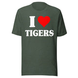 I Love Tigers Shirt