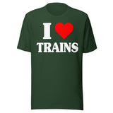I Love Trains Shirt