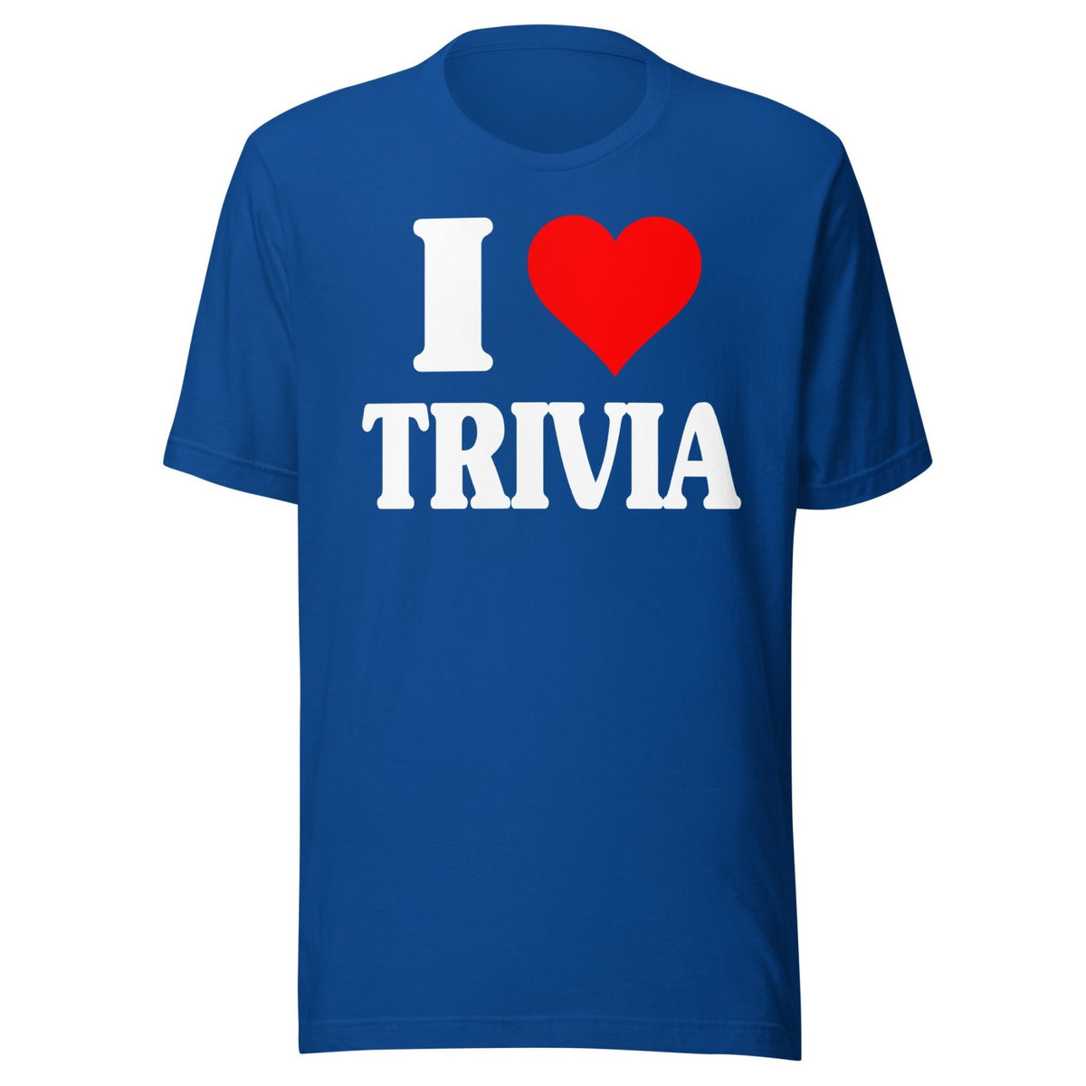 Trivia Shirts I Love Trivia I Heart Shirt – Tee Shop USA