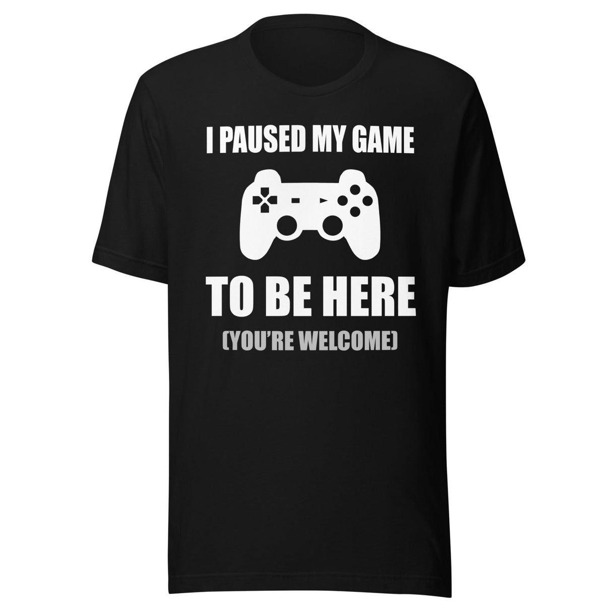 I Paused My Game To Be Here You're Welcome Shirt