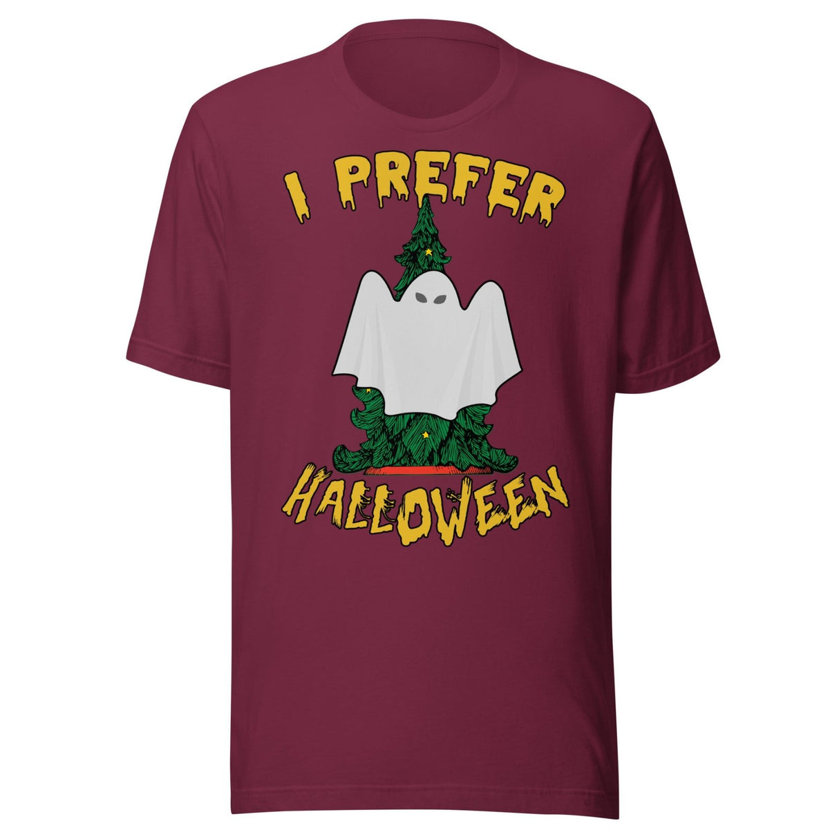 I Prefer Halloween Christmas Shirt