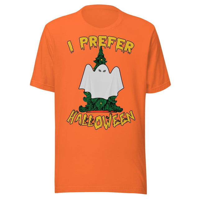 I Prefer Halloween Christmas Shirt