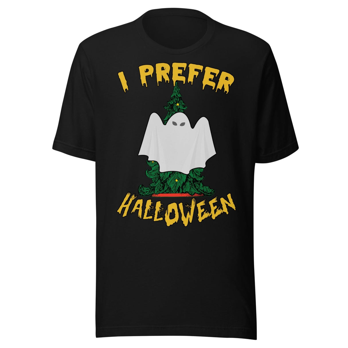I Prefer Halloween Christmas Shirt