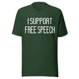 I Support Free Speech Shirt