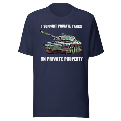 I Support Private Tanks Shirt