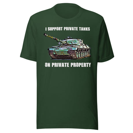 I Support Private Tanks Shirt