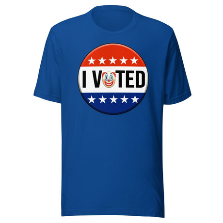 I Voted Clown Shirt