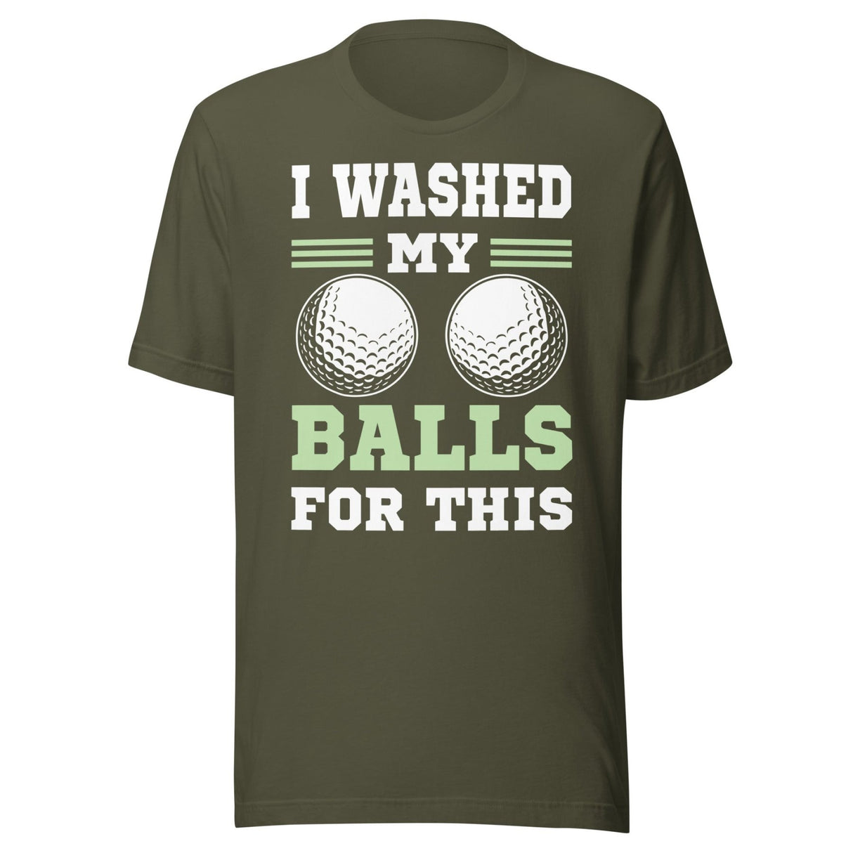 I Washed My Balls For This Golf Shirt