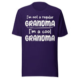 I'm Not a Regular Grandma I'm a Cool Grandma Shirt
