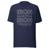 Iron Sharpens Iron Proverbs 27:17 Shirt